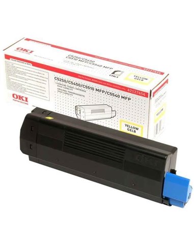 Toner Laser Oki 42127454 Yellow 5K Pgs