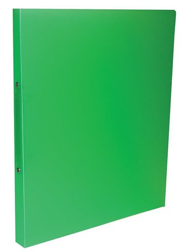 Κλασέρ PP με 2 κρίκους λαχανί Υ32x25x2εκ