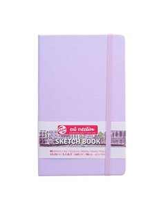Talens Sketch book βιολετί 80φυλ. 13x21εκ. 140γρ.
