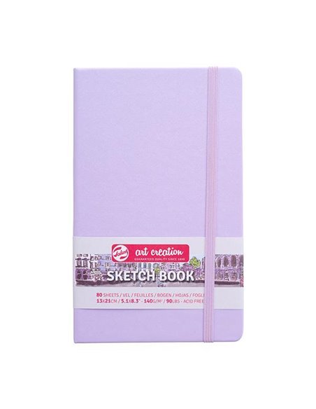 Talens Sketch book βιολετί 80φυλ. 13x21εκ. 140γρ.