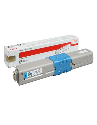 Toner Laser Oki 44469706 Cyan 2K Pgs