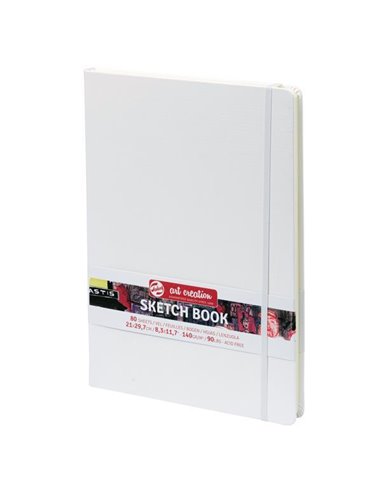 Talens Sketch book λευκό 80φυλ. 21x30εκ. 140 γρ.