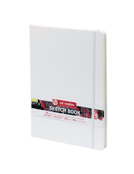 Talens Sketch book λευκό 80φυλ. 21x30εκ. 140 γρ.