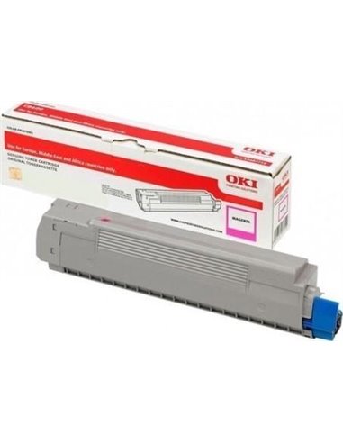 Toner Laser Oki 46490606 Magenta - 6K Pgs