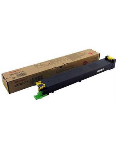 Toner Copier Sharp MX-31GTYA Yellow 15k Pgs