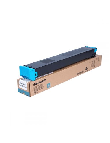 Toner Copier Sharp MX-36GTCA Cyan 15k Pgs