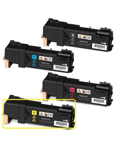 Toner Tektronix 106R01593 Yellow - 1K Pgs