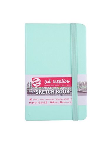 Talens Sketch book μέντα 80φυλ. 9x14εκ. 140γρ.