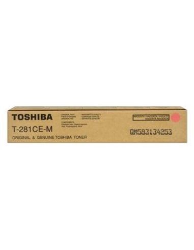 Toner Laser Printer Toshiba T-281CEM Magenta 10K Pgs 1x 220g