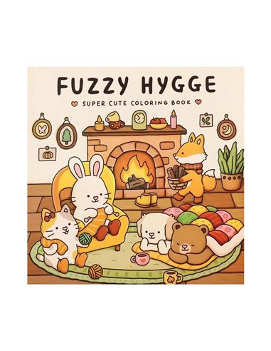 Colouring book Βιβλία χρωματισμού Fuzz 21x21εκ., 44 φύλλα