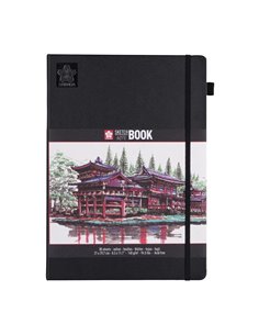 Sakura Sketch/note book μαύρο 80φυλ. 21x29,7εκ. με σαμουά χαρτί