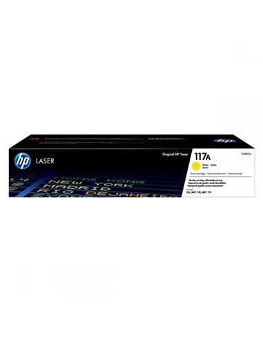 HP 117A Yellow Original Laser Toner Cartridge W2072A