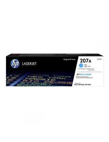 HP 207A Cyan LaserJet Toner Cartridge