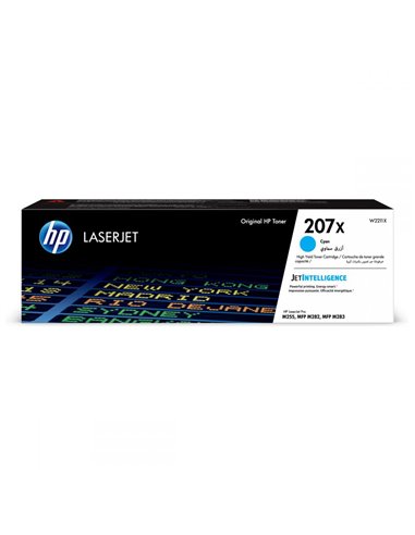 HP 207X Cyan LaserJet Toner Cartridge