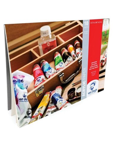 Talens van gogh μπλοκ για ακρυλικά χρώματα 24x32εκ.