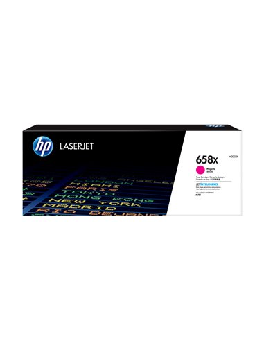 HP 658X Magenta LaserJet Toner Cartridge