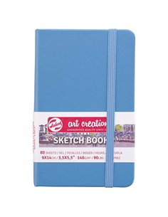 Talens Sketch book γαλάζιο 80φυλ. 9x14εκ. 140 γρ.