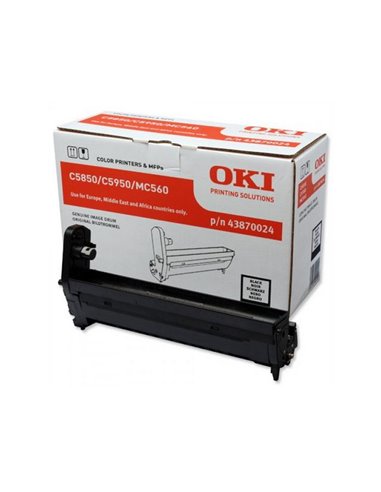 Drum Laser Oki 43870024 Black