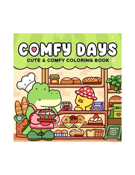 Colouring book Βιβλία χρωματισμού Μέρες 21x21εκ., 44 φύλλα