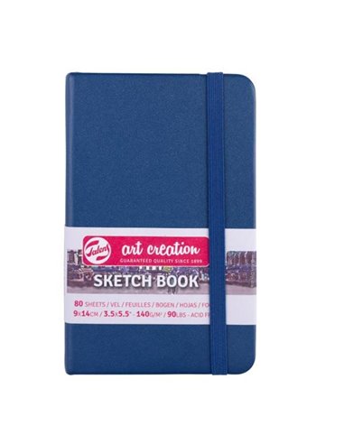 Talens Sketch book navy blue 80φυλ. 9x14εκ. 140 γρ.