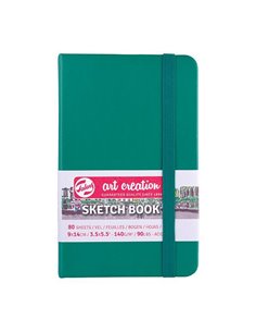 Talens Sketch book πράσινο του δάσους 80φυλ. 9x14εκ. 140γρ.