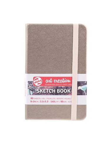 Talens Sketch book ροζ σαμπανί 80φυλ. 9x14εκ. 140γρ.