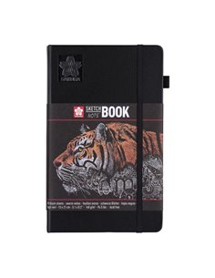 Sakura Sketch/note book μαύρο 80φυλ. 13x21εκ. με μαύρο χαρτί