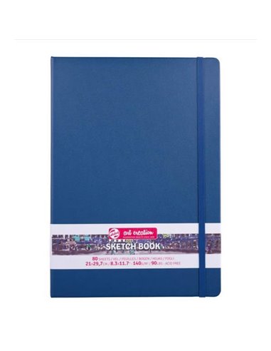 Talens Sketch book navy blue 80φυλ. 21x30εκ. 140 γρ.