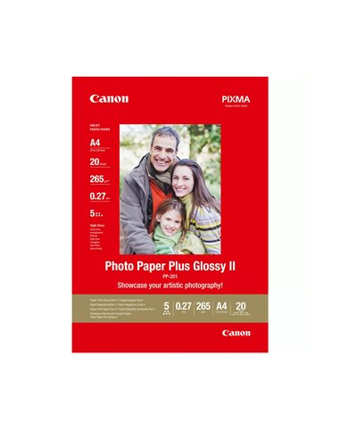 Paper Canon PP-201 Glossy II Photo Paper Plus A4 - 20 Sheets