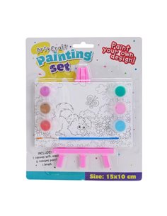 Καβαλέτο ξύλινο με τελάρο σκύλος Υ15x15x2εκ.