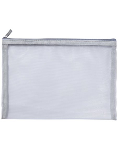 Comix τσαντάκι PVC πλέγμα διάφανο με φερμουάρ Α4 Υ21x29εκ.