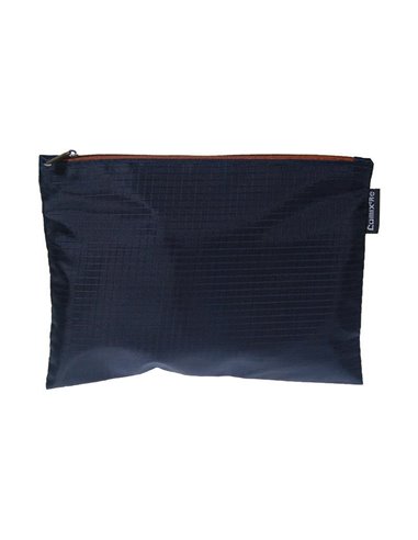 Comix τσαντάκι με φερμουάρ Α4 σκ.μπλε Υ34x24,5εκ.