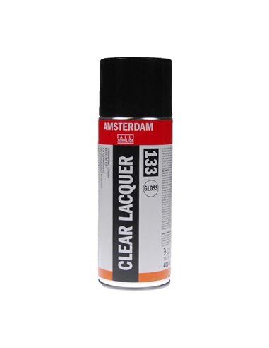 Talens amsterdam σπρέυ clear lacquer gloss 133