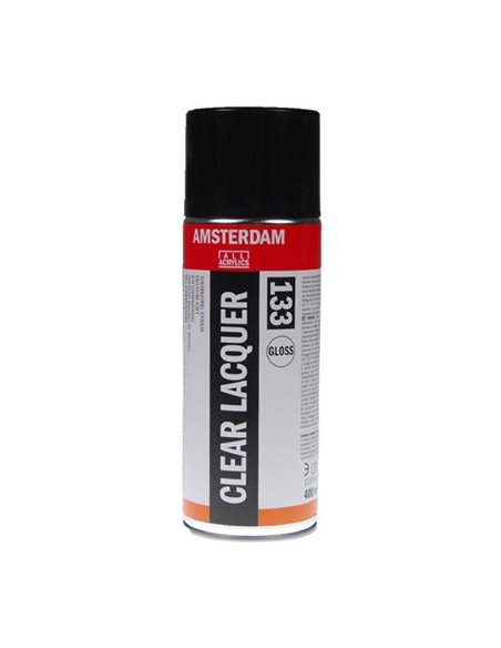 Talens amsterdam σπρέυ clear lacquer gloss 133