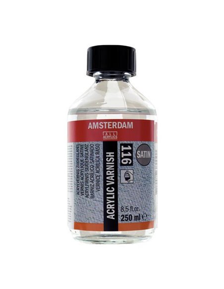 Talens amsterdam acrylic varnish Satin 116 250ml.