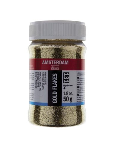 Talens amsterdam νιφάδες χρυσό 50γρ. (131)