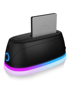 ICY BOX IB-1124L-C3 DockingStation for 1x HDD/SSD with USB 3.0 Type-A or Type-C