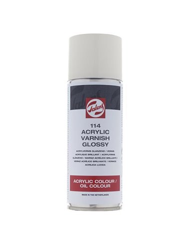 Talens σπρέυ acrylic varnish gloss 114