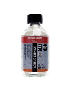 Talens amsterdam acrylic varnish Matt 115 250ml.