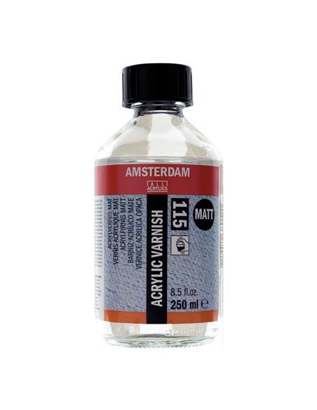 Talens amsterdam acrylic varnish Matt 115 250ml.