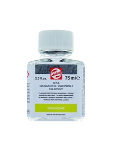 Talens gouache varnish glossy 074