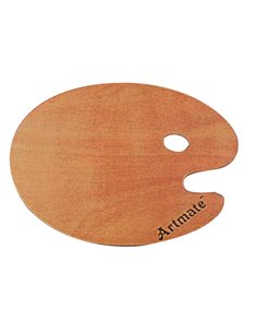 Ξύλινη παλέτα ζωγραφικής 24x30x0.36εκ.