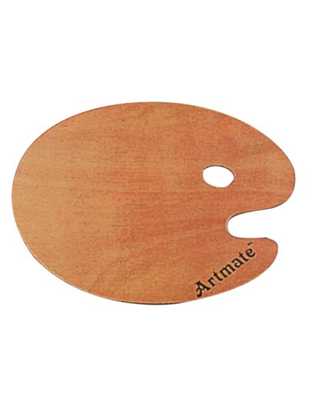 Ξύλινη παλέτα ζωγραφικής 24x30x0.36εκ.