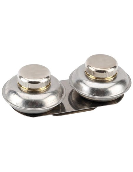 Artmate δοχείο αναμίξεως μεταλλικό με 2 θέσεις