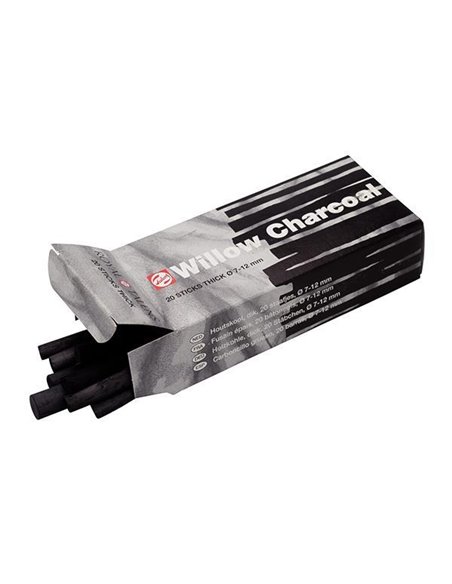 Talens κάρβουνο ζωγραφικής μεγάλο (7-12mm)