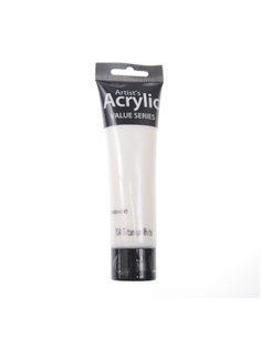 Phoenix ακρυλικό χρώμα 104 titanium white, σωληνάριο 100ml