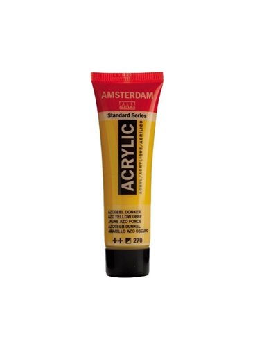 Talens amsterdam ακρυλικό χρώμα 270 azo yellow d 120ml
