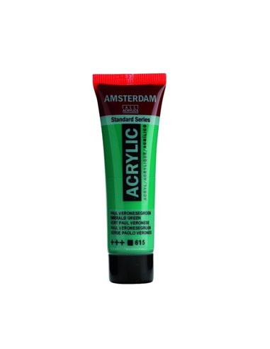 Talens amsterdam ακρυλικό χρώμα 615 emerald green 120ml