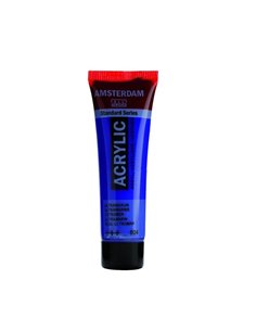 Talens amsterdam ακρυλικό χρώμα 504 ultramarine 120ml