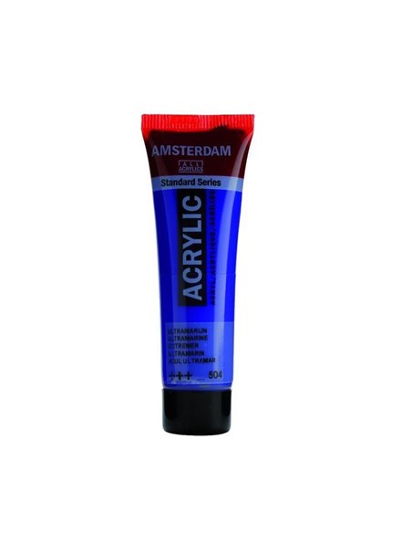 Talens amsterdam ακρυλικό χρώμα 504 ultramarine 120ml
